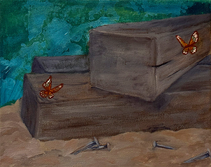 Beams for the Cross (Original Art)