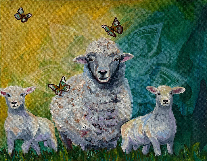 Feed My Sheep (Original Art)