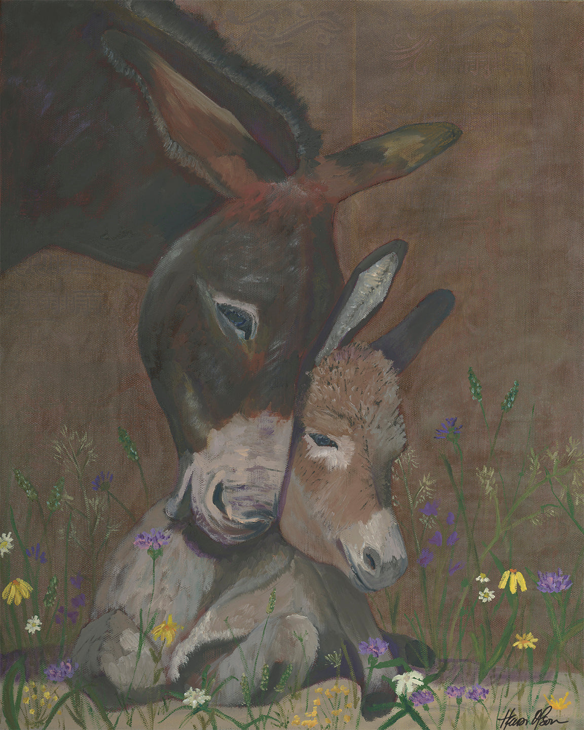 Donkey Song [Original Art]