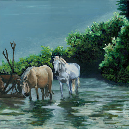 Salt River Mustangs (Original Art)