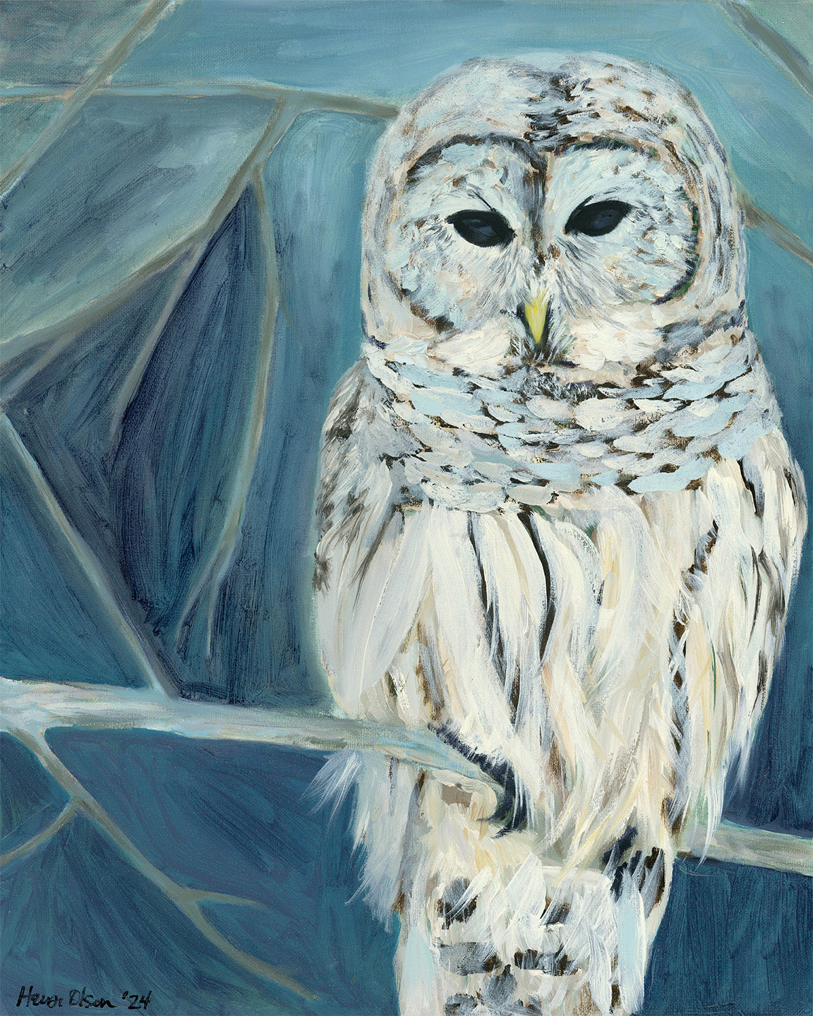 Wise Old Owl (Original Art)