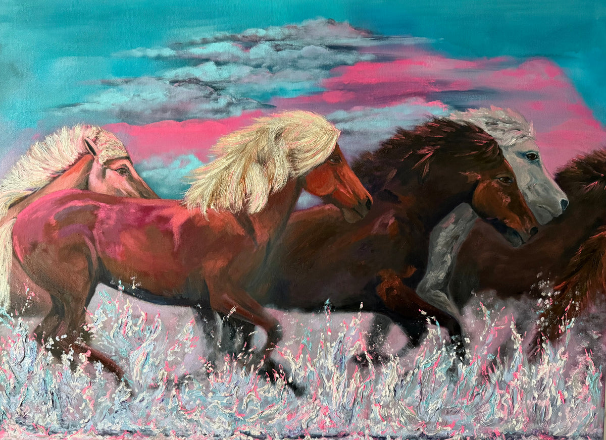 Wild Freedom (Original Painting) SOLD